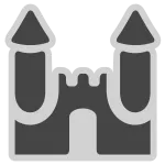 Castle SVG Icon